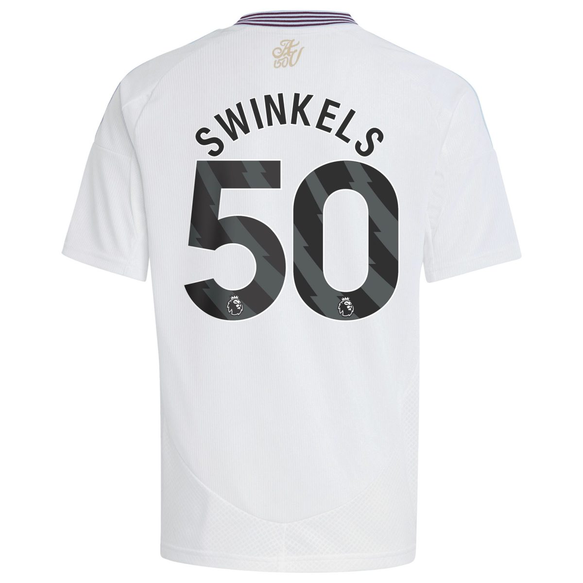 Aston Villa aston villa adidas away shirt 2024-25 – kids with swinkels 50 printing Kits - Official Football Shirts & Training Gear