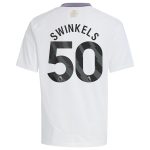 Aston Villa aston villa adidas away shirt 2024-25 – kids with swinkels 50 printing Kits - Official Football Shirts & Training Gear
