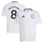 Aston Villa aston villa adidas away shirt 2024-25 – kids with tielemans 8 printing Kits - Official Football Shirts & Training Gear