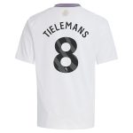Aston Villa aston villa adidas away shirt 2024-25 – kids with tielemans 8 printing Kits - Official Football Shirts & Training Gear