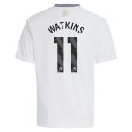 Aston Villa aston villa adidas away shirt 2024-25 – kids with watkins 11 printing Kits - Official Football Shirts & Training Gear