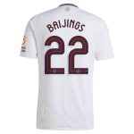 Aston Villa aston villa adidas away shirt 2024-25 with baijings 22 cup printing Kits - Official Football Shirts & Training Gear