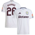 Aston Villa aston villa adidas away shirt 2024-25 with bogarde 26 cup printing Kits - Official Football Shirts & Training Gear