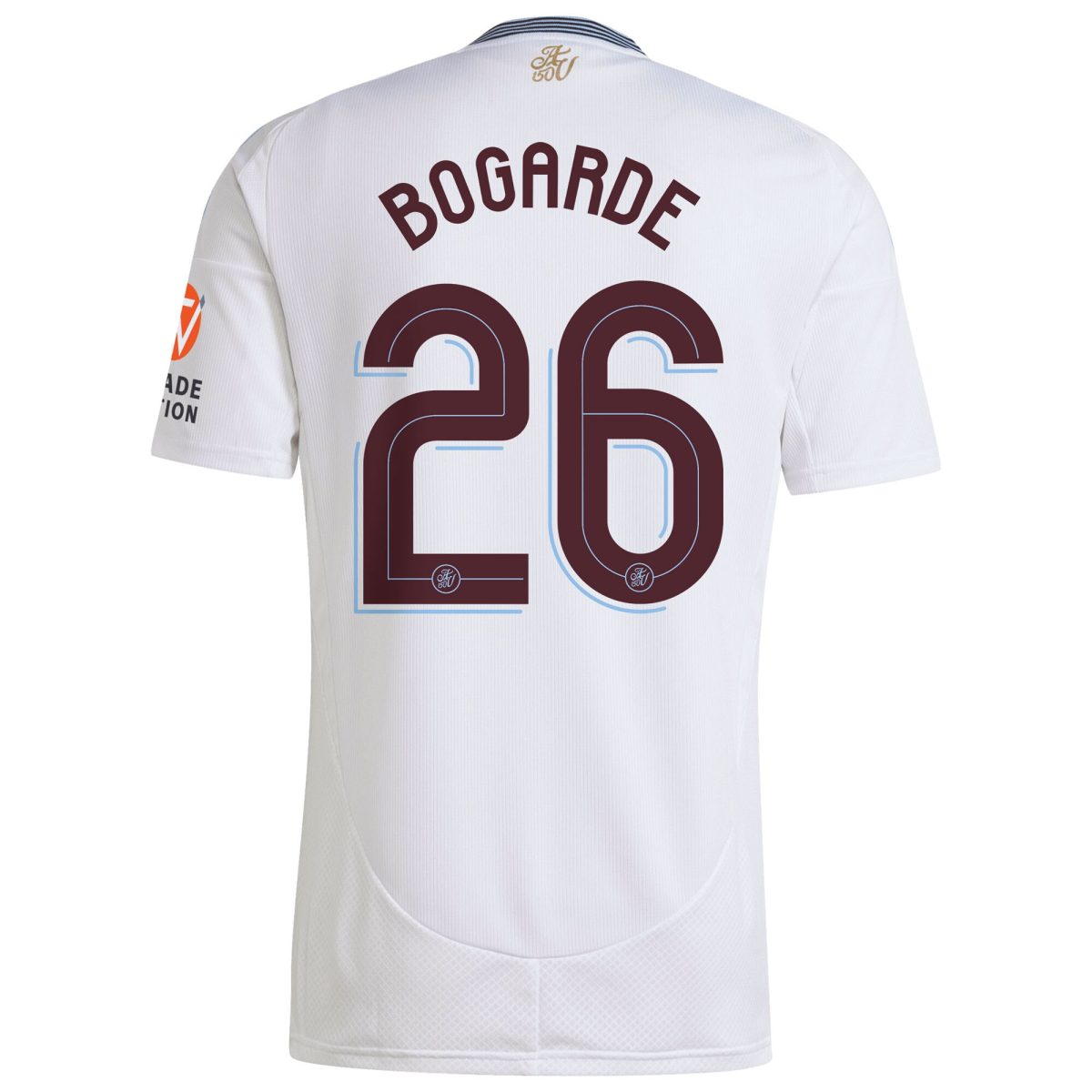 Aston Villa aston villa adidas away shirt 2024-25 with bogarde 26 cup printing Kits - Official Football Shirts & Training Gear