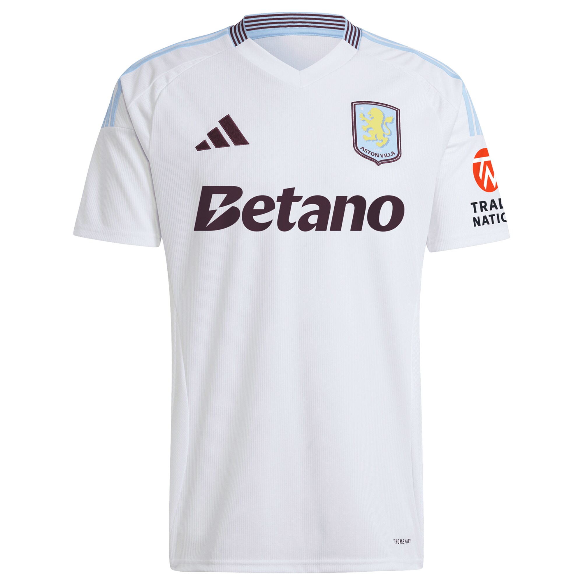 Aston Villa aston villa adidas away shirt 2024-25 with diego carlos 3 cup printing Kits - Official Football Shirts & Training Gear