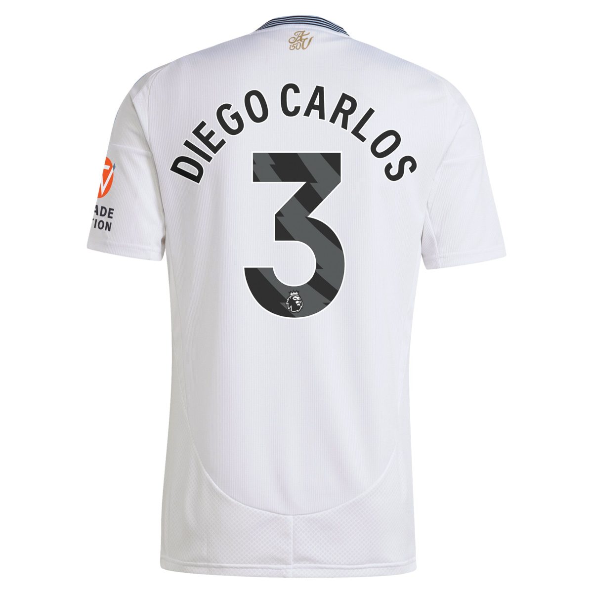 Aston Villa aston villa adidas away shirt 2024-25 with diego carlos 3 printing Kits - Official Football Shirts & Training Gear