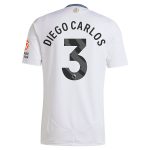 Aston Villa aston villa adidas away shirt 2024-25 with diego carlos 3 printing Kits - Official Football Shirts & Training Gear