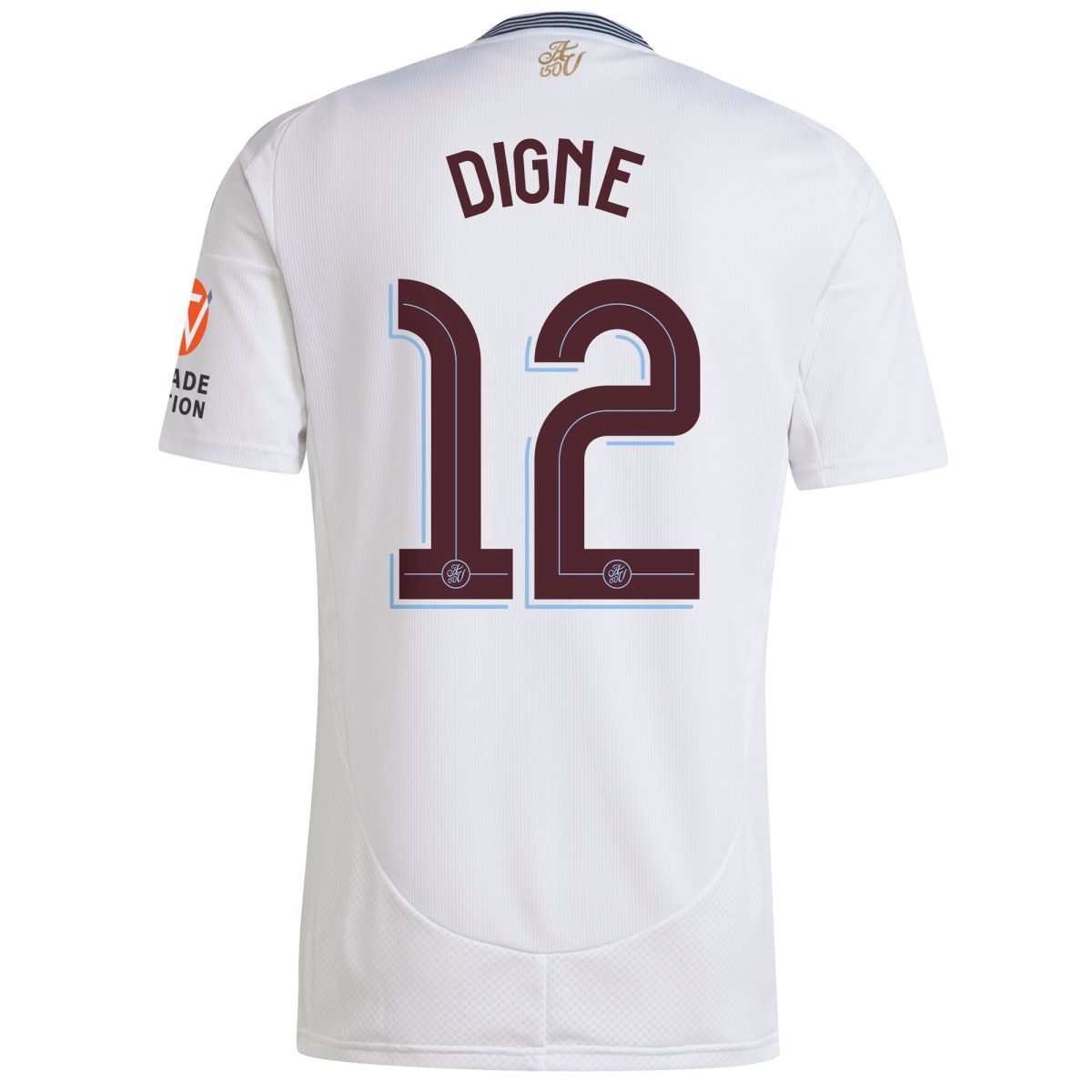 Aston Villa aston villa adidas away shirt 2024-25 with digne 12 cup printing Kits - Official Football Shirts & Training Gear