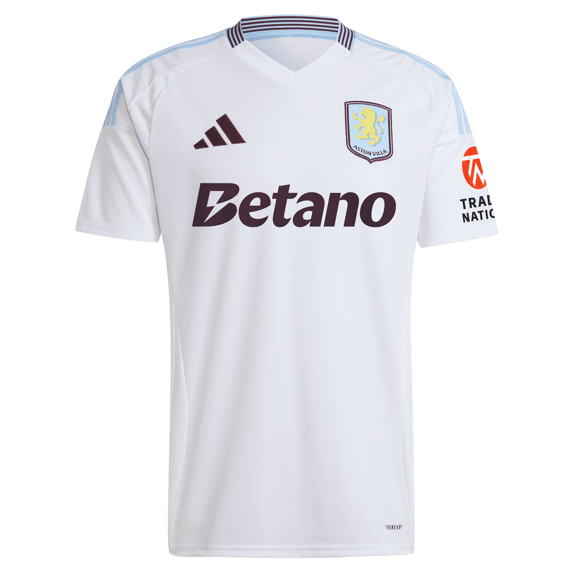 Aston Villa aston villa adidas away shirt 2024-25 with disasi 3 printing Kits - Official Football Shirts & Training Gear
