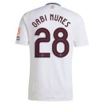 Aston Villa aston villa adidas away shirt 2024-25 with gabi nunes 28 cup printing Kits - Official Football Shirts & Training Gear