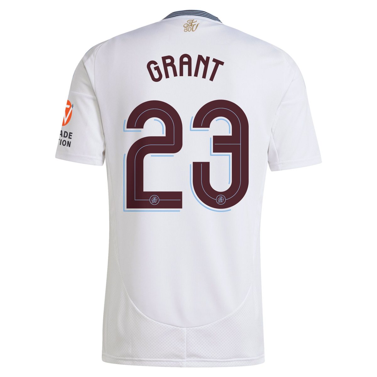 Aston Villa aston villa adidas away shirt 2024-25 with grant 23 cup printing Kits - Official Football Shirts & Training Gear