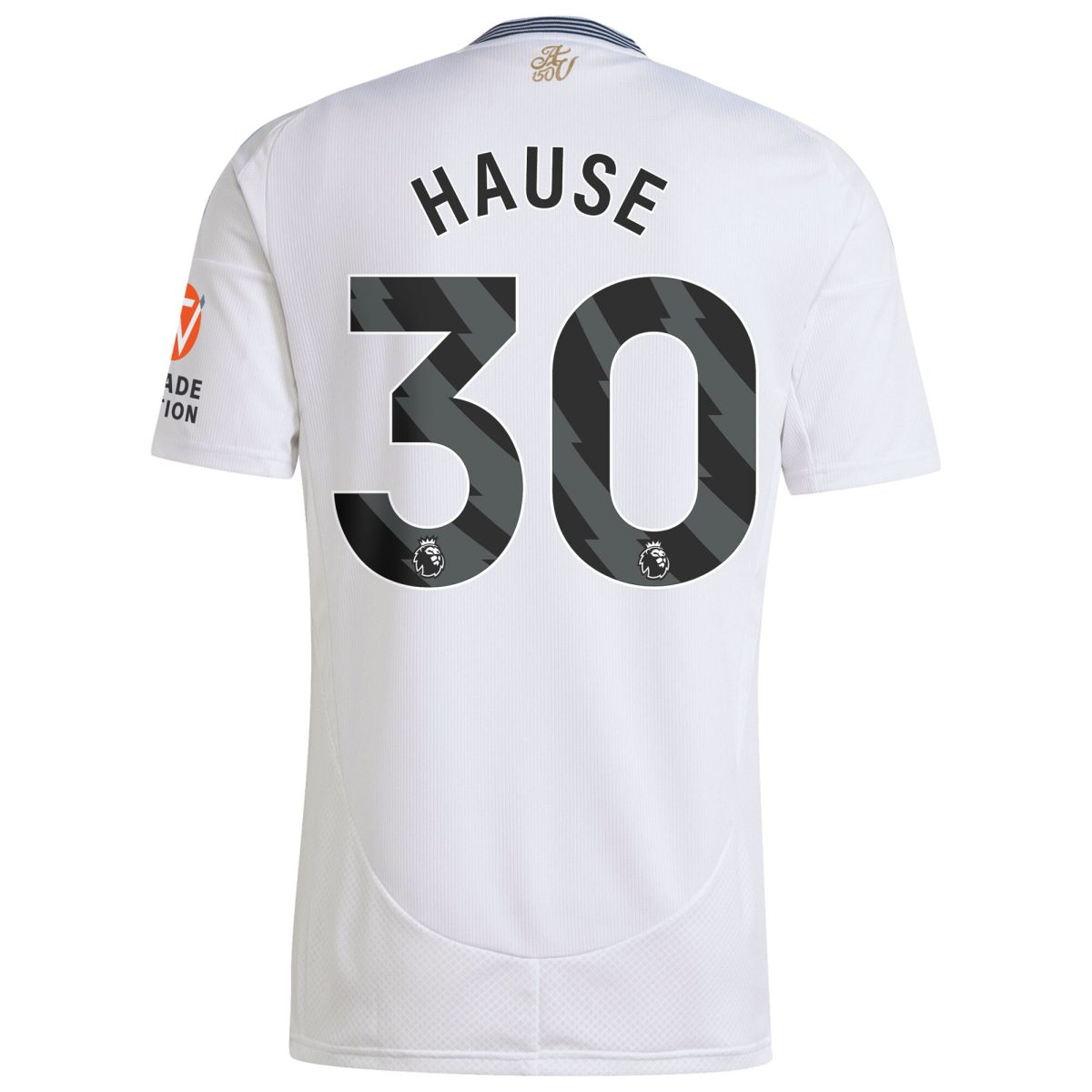 Aston Villa aston villa adidas away shirt 2024-25 with hause 30 printing Kits - Official Football Shirts & Training Gear
