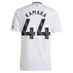 Aston Villa aston villa adidas away shirt 2024-25 with kamara 44 printing Kits - Official Football Shirts & Training Gear