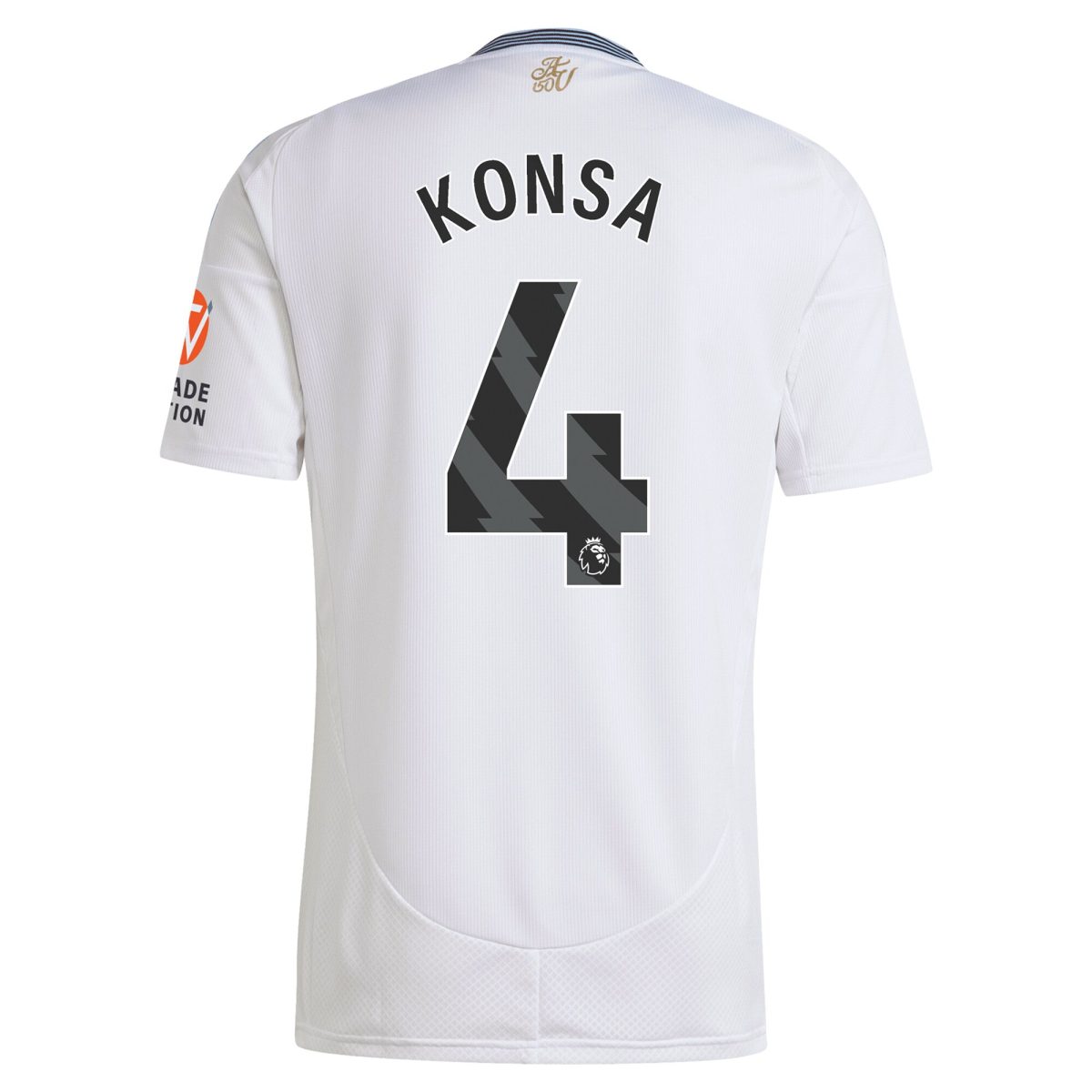 Aston Villa aston villa adidas away shirt 2024-25 with konsa 4 printing Kits - Official Football Shirts & Training Gear