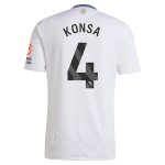 Aston Villa aston villa adidas away shirt 2024-25 with konsa 4 printing Kits - Official Football Shirts & Training Gear