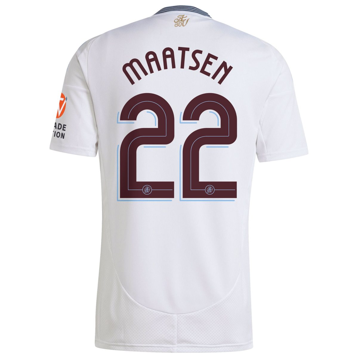 Aston Villa aston villa adidas away shirt 2024-25 with maatsen 22 cup printing Kits - Official Football Shirts & Training Gear