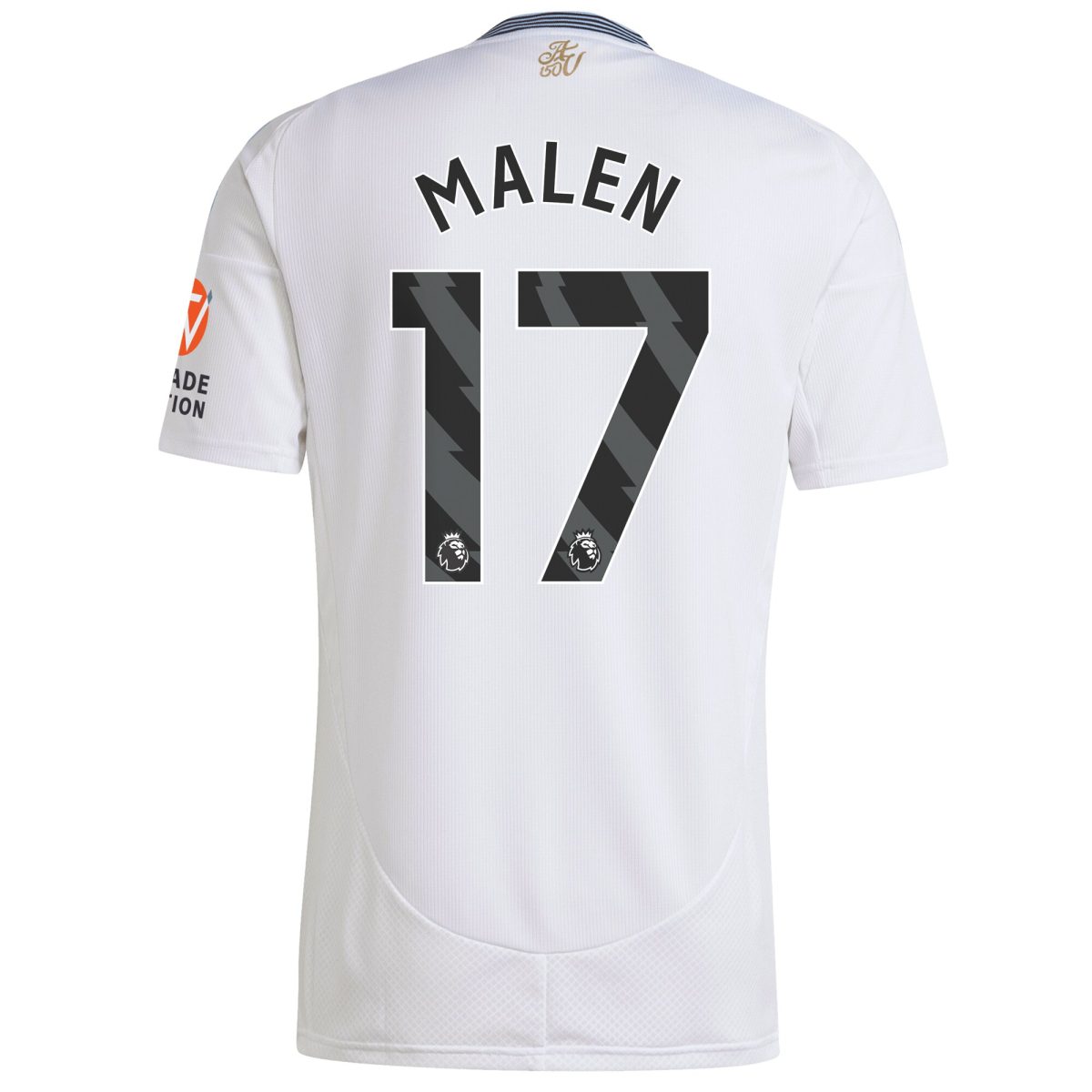 Aston Villa aston villa adidas away shirt 2024-25 with malen 17 printing Kits - Official Football Shirts & Training Gear