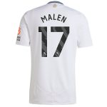 Aston Villa aston villa adidas away shirt 2024-25 with malen 17 printing Kits - Official Football Shirts & Training Gear