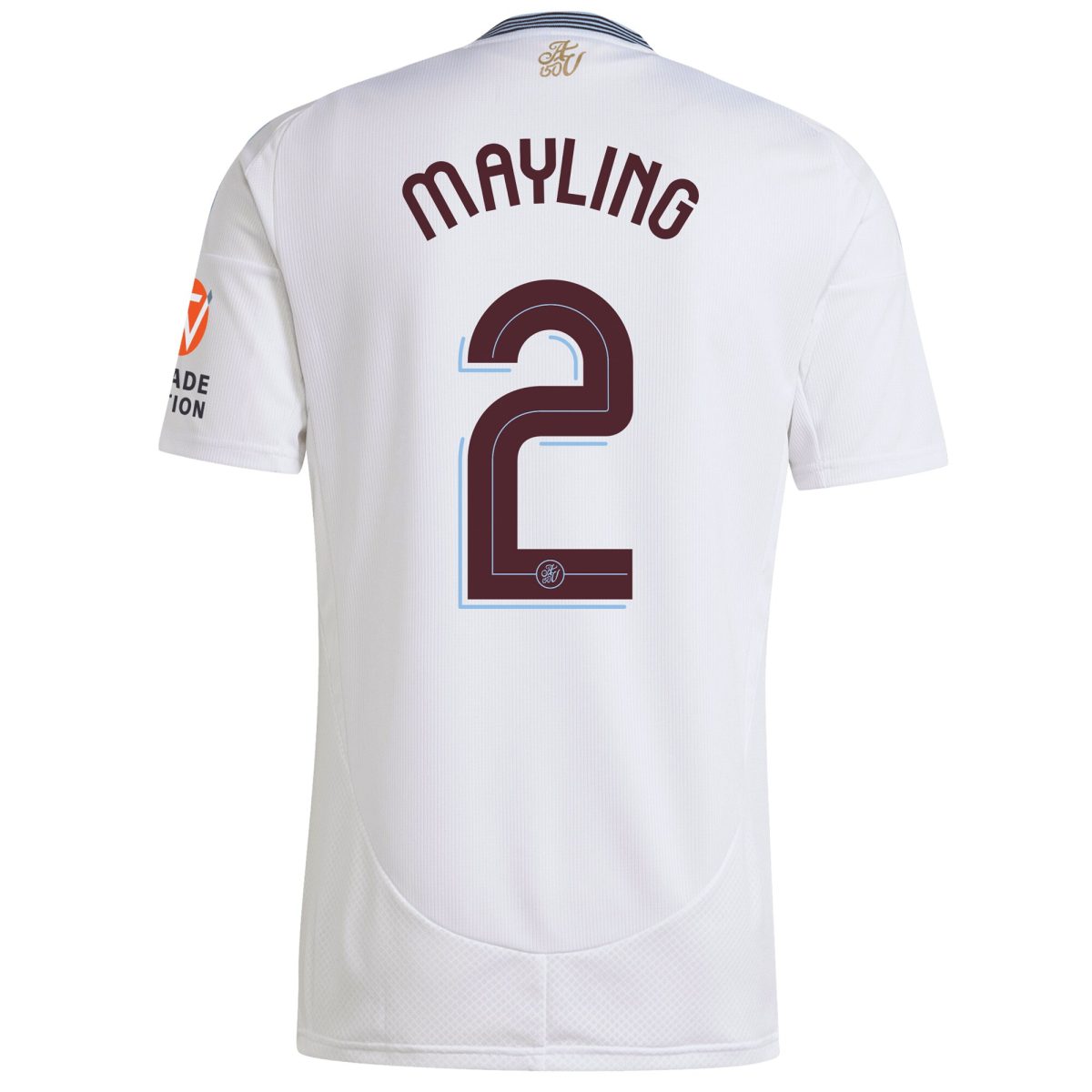 Aston Villa aston villa adidas away shirt 2024-25 with mayling 2 cup printing Kits - Official Football Shirts & Training Gear