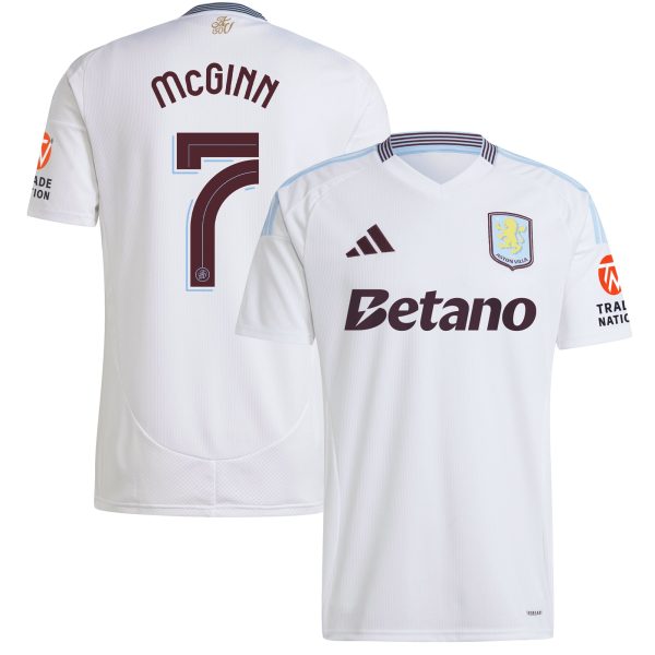 Aston Villa aston villa adidas away shirt 2024-25 with mcginn 7 cup printing Kits - Official Football Shirts & Training Gear