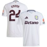 Aston Villa aston villa adidas away shirt 2024-25 with onana 24 cup printing Kits - Official Football Shirts & Training Gear