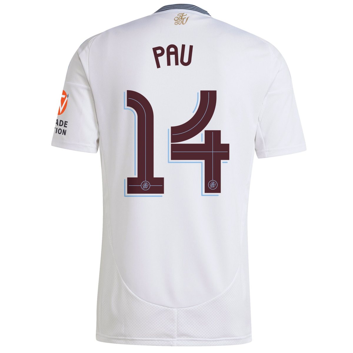 Aston Villa aston villa adidas away shirt 2024-25 with pau 14 cup printing Kits - Official Football Shirts & Training Gear