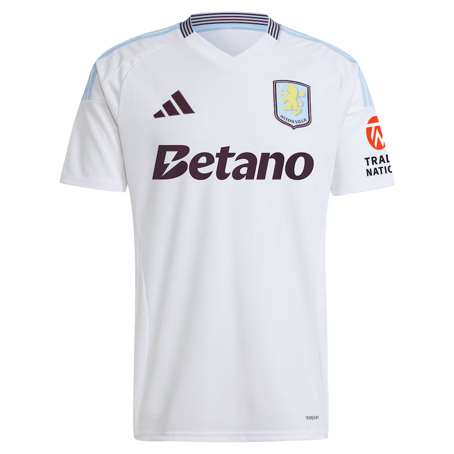 Aston Villa aston villa adidas away shirt 2024-25 with robinson 11 cup printing Kits - Official Football Shirts & Training Gear