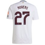 Aston Villa aston villa adidas away shirt 2024-25 with rogers 27 cup printing Kits - Official Football Shirts & Training Gear