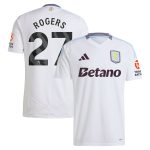 Aston Villa aston villa adidas away shirt 2024-25 with rogers 27 printing Kits - Official Football Shirts & Training Gear