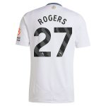 Aston Villa aston villa adidas away shirt 2024-25 with rogers 27 printing Kits - Official Football Shirts & Training Gear