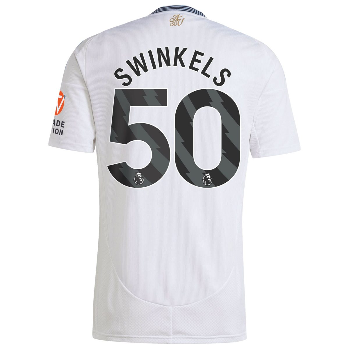 Aston Villa aston villa adidas away shirt 2024-25 with swinkels 50 printing Kits - Official Football Shirts & Training Gear
