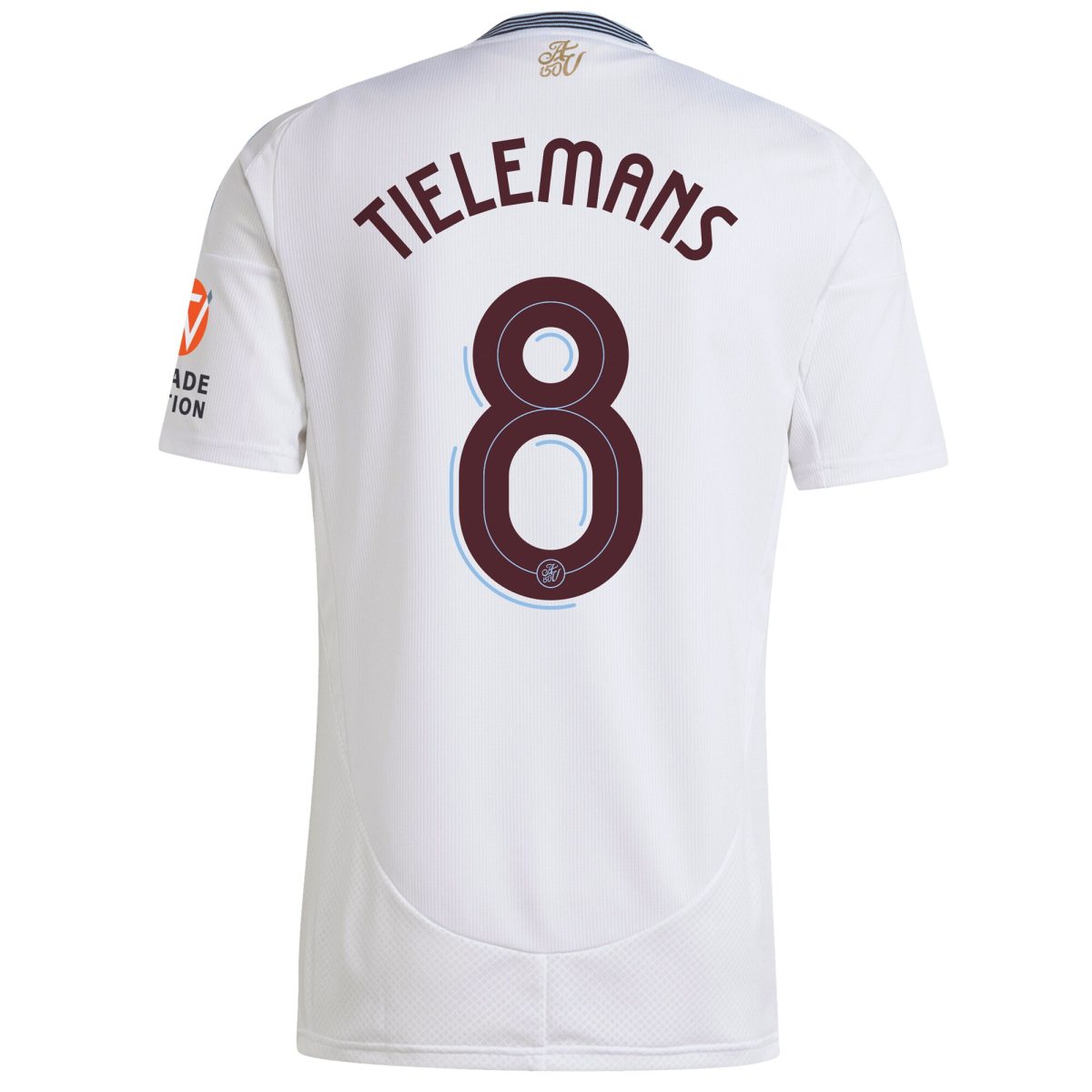 Aston Villa aston villa adidas away shirt 2024-25 with tielemans 8 cup printing Kits - Official Football Shirts & Training Gear