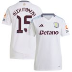 Aston Villa aston villa adidas away shirt 2024-25 – womens with alex moreno 15 cup printing Kits - Official Football Shirts & Training Gear