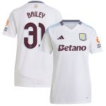 Aston Villa aston villa adidas away shirt 2024-25 – womens with bailey 31 cup printing Kits - Official Football Shirts & Training Gear