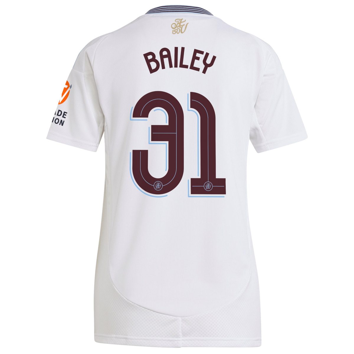 Aston Villa aston villa adidas away shirt 2024-25 – womens with bailey 31 cup printing Kits - Official Football Shirts & Training Gear