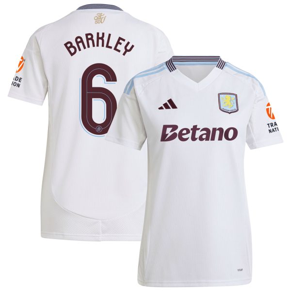 Aston Villa aston villa adidas away shirt 2024-25 – womens with barkley 6 cup printing Kits - Official Football Shirts & Training Gear
