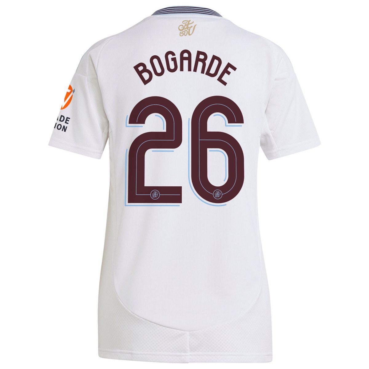 Aston Villa aston villa adidas away shirt 2024-25 – womens with bogarde 26 cup printing Kits - Official Football Shirts & Training Gear