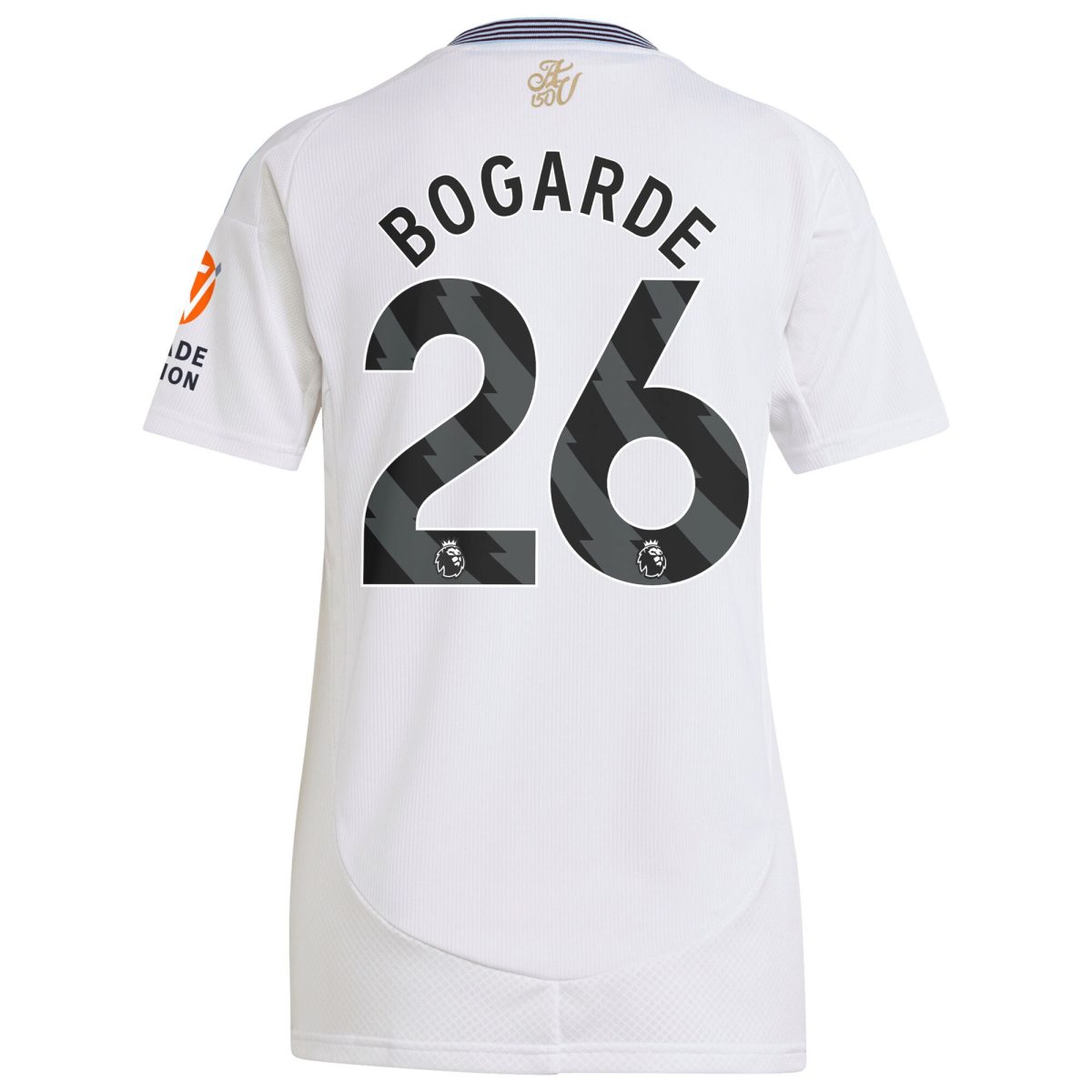 Aston Villa aston villa adidas away shirt 2024-25 – womens with bogarde 26 printing Kits - Official Football Shirts & Training Gear