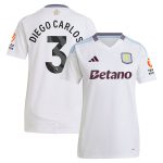 Aston Villa aston villa adidas away shirt 2024-25 – womens with diego carlos 3 printing Kits - Official Football Shirts & Training Gear