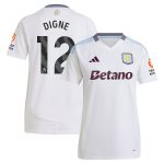 Aston Villa aston villa adidas away shirt 2024-25 – womens with digne 12 printing Kits - Official Football Shirts & Training Gear