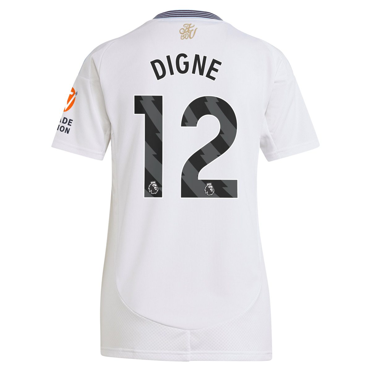 Aston Villa aston villa adidas away shirt 2024-25 – womens with digne 12 printing Kits - Official Football Shirts & Training Gear