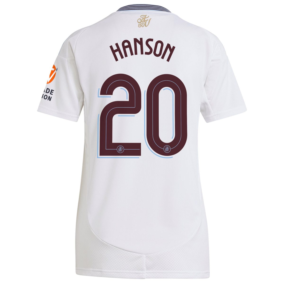Aston Villa aston villa adidas away shirt 2024-25 – womens with hanson 20 cup printing Kits - Official Football Shirts & Training Gear