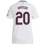 Aston Villa aston villa adidas away shirt 2024-25 – womens with hanson 20 cup printing Kits - Official Football Shirts & Training Gear