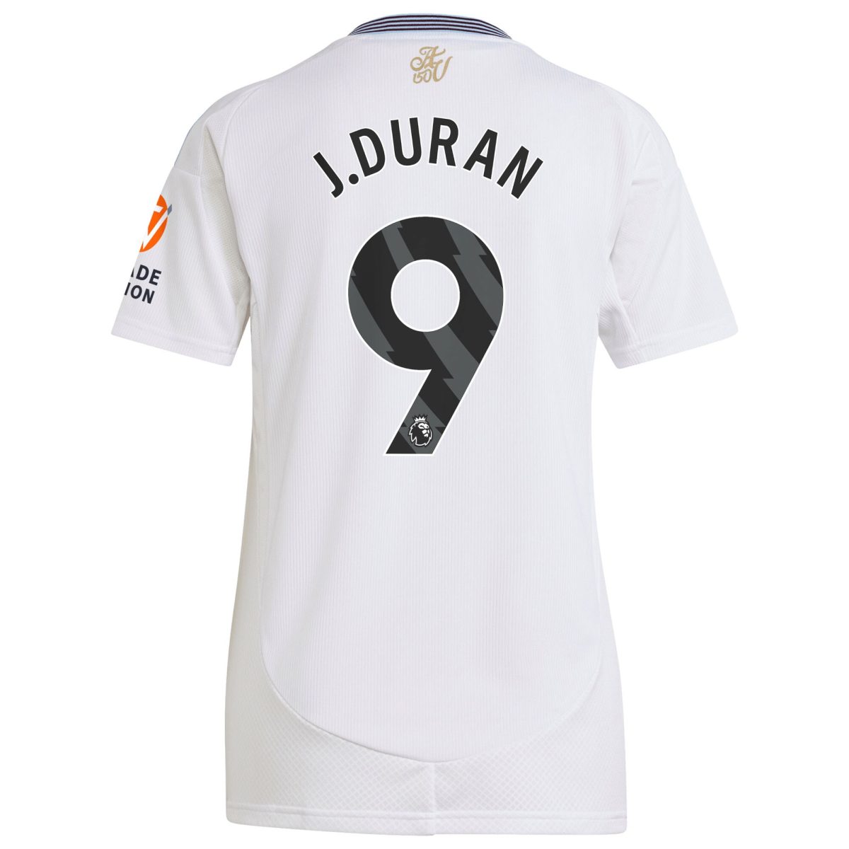 Aston Villa aston villa adidas away shirt 2024-25 – womens with j.duran 9 printing Kits - Official Football Shirts & Training Gear