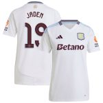 Aston Villa aston villa adidas away shirt 2024-25 – womens with jaden 19 cup printing Kits - Official Football Shirts & Training Gear