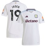 Aston Villa aston villa adidas away shirt 2024-25 – womens with jaden 19 printing Kits - Official Football Shirts & Training Gear