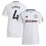 Aston Villa aston villa adidas away shirt 2024-25 – womens with konsa 4 printing Kits - Official Football Shirts & Training Gear