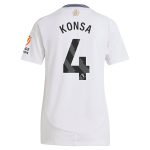 Aston Villa aston villa adidas away shirt 2024-25 – womens with konsa 4 printing Kits - Official Football Shirts & Training Gear