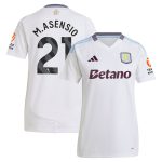 Aston Villa aston villa adidas away shirt 2024-25 – womens with m.asensio 21 printing Kits - Official Football Shirts & Training Gear