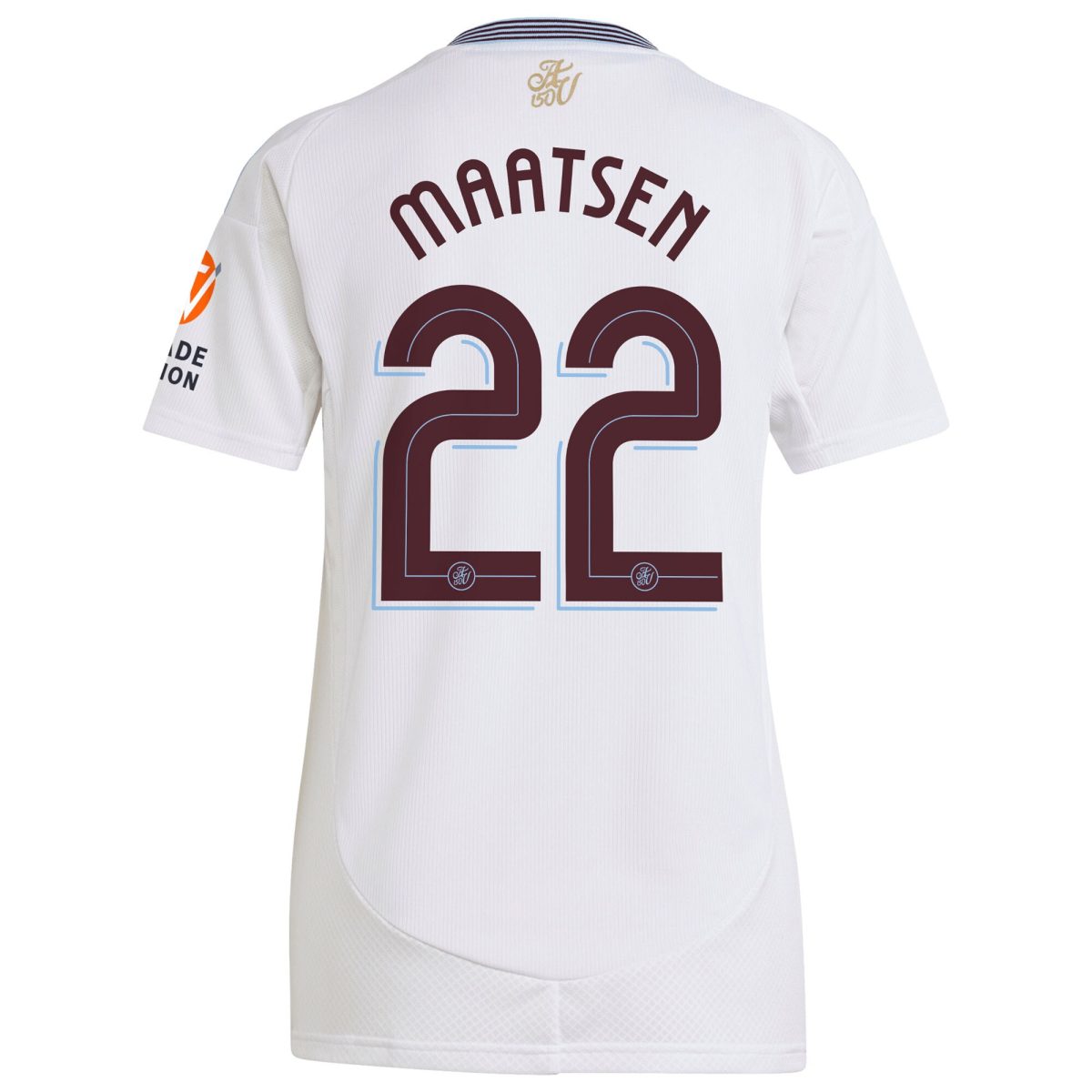 Aston Villa aston villa adidas away shirt 2024-25 – womens with maatsen 22 cup printing Kits - Official Football Shirts & Training Gear